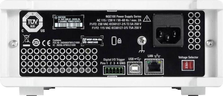 Produktbild Rohde & Schwarz NGE103B, Power Supply, 3-channel, 0 to 3