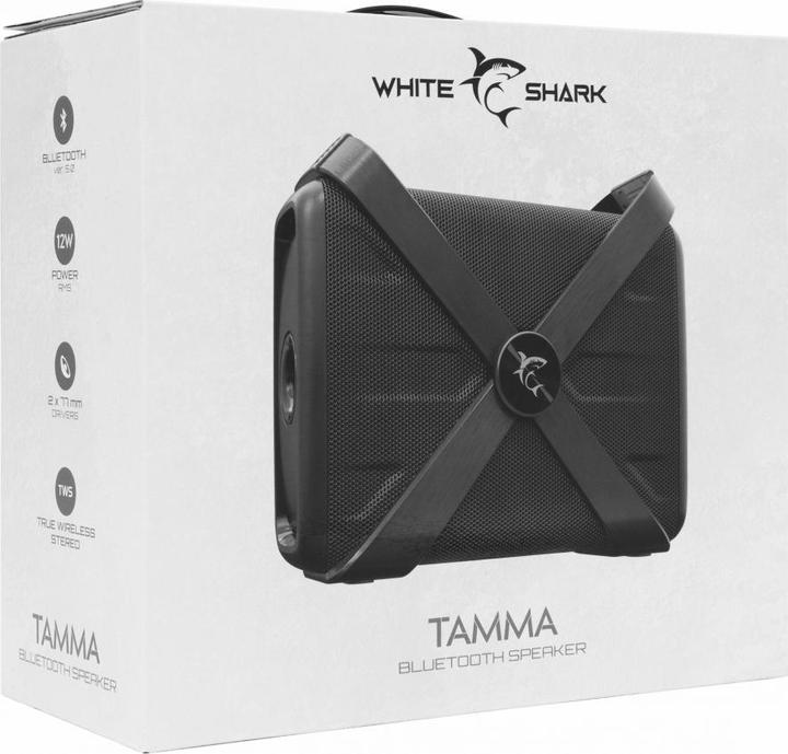 Actual product image White Shark GBT-58 Tamma black (5 h, Rechargeable battery operated)