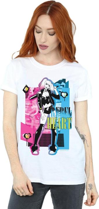 Immagine prodotto Harley Quinn Rebel Heart Maglietta Ampia Donna (4XL)