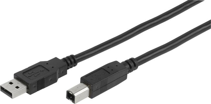 Produktbild Vivanco USB Verbindungskabel 3,0m black 45223 CC U4 30 2.0 kompatibel, USB-A/USB-B (3 m, USB 2.0)