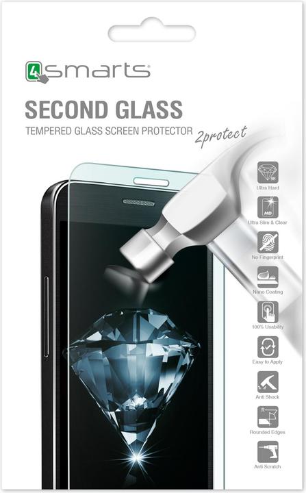 Produktbild 4smarts Second Glass (1 Stück, Apple iPhone 7, Apple iPhone 8)