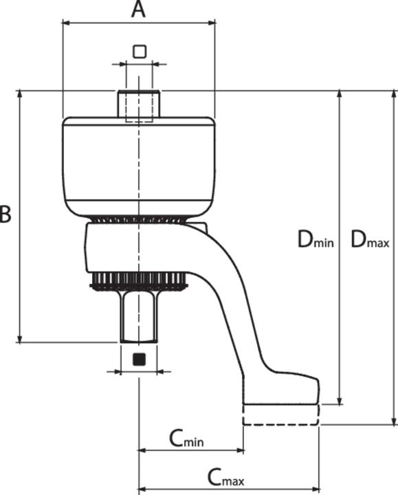 Actual product image Gedore Torque multiplier set 1300 Nm (1/2", 270 Nm, 1300 Nm)