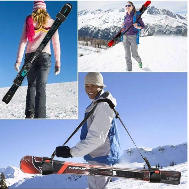 Actual product image MU Classic Ski carrier shoulder strap (Ski holder)
