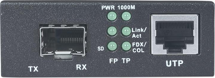 Produktbild Intellinet 10/100/1000Base-TX auf SFP-Slot SFP (Media Konverter)
