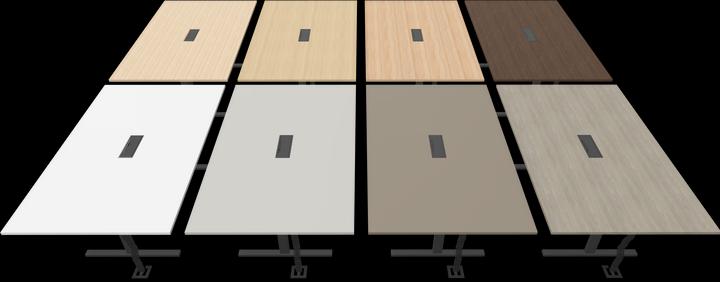 Image du produit Narbutas Table de réunion T-Easy (2000 x 1200 x 750 mm)