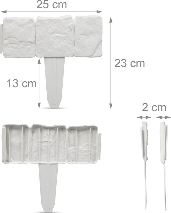 Actual product image Relaxdays Bed fence (2 cm)