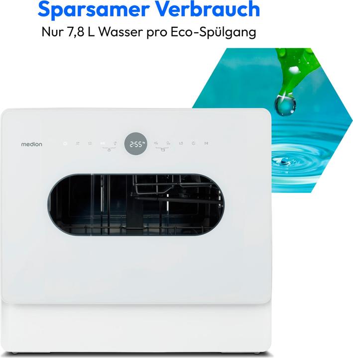 Produktbild Medion LIFE® Tischgeschirrspüler DWT51 (MD 37766)