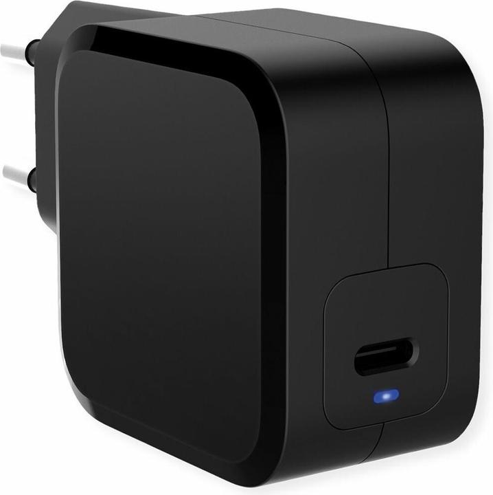 Actual product image Value USB Charger with Euro plug, 1 port (Type-C PD), 45W (45 W)