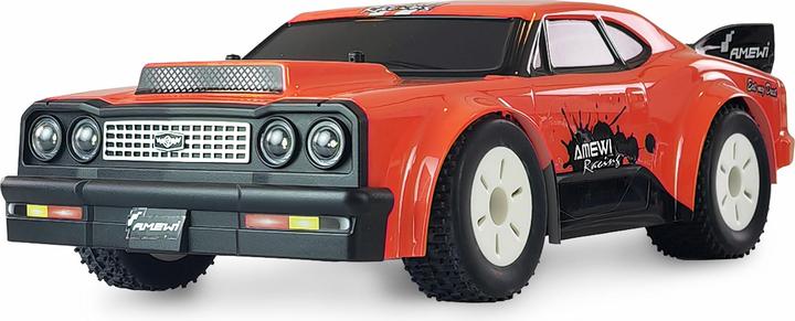 Amewi Véhicule Drag Race DR1.6 brushed 4WD 1:16 RTR orange (RTR Prêt à fonctionner)