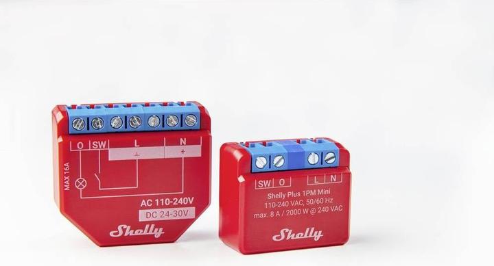 Actual product image Shelly Plus 1PM Mini (Switch actuator)