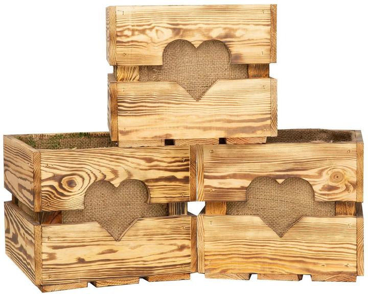 Immagine prodotto Holz Zollhaus Scatola di immagazzinaggio (30 x 30 x 25 cm, 22.50 l)