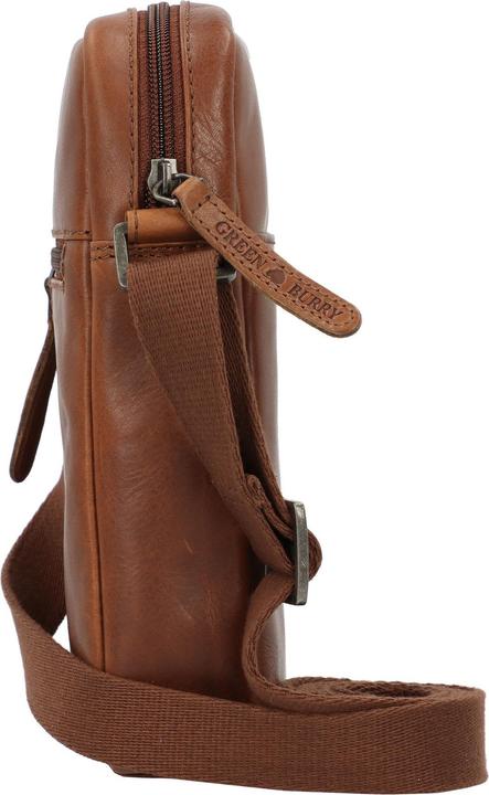 Actual product image Greenburry Vintage Mini Bag Umhängetasche Leder 17 cm