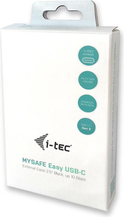 Image du produit i-tec MySafe USB-C 3.1 Gen. 2 Easy (2.5")