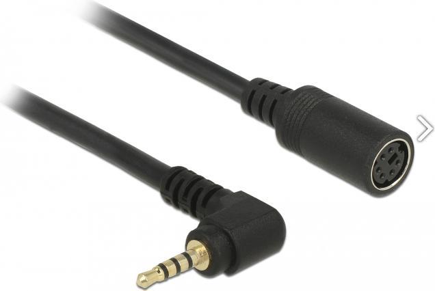 Immagine prodotto Navilock 62881 2,5 mm 4 pin MD6 Nero Cavo interfaccia/adattatore (0.52 m)