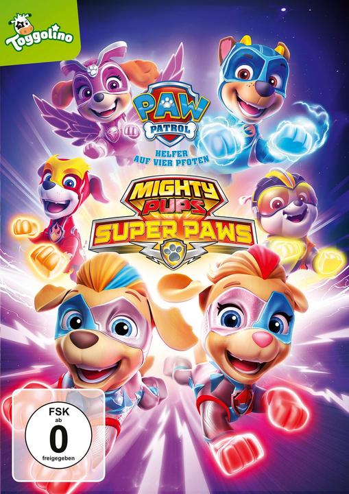 Paw Patrol - Mighty Pups Super Paws (DVD, 2020, Deutsch)