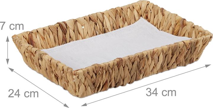 Actual product image Relaxdays 2x fruit bowl (34 x 24 x 7 cm)
