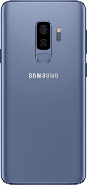 Actual product image Samsung Galaxy S9+ (64 GB, Coral Blue, 6.20", Hybrid Dual SIM, 12 Mpx, 4G)