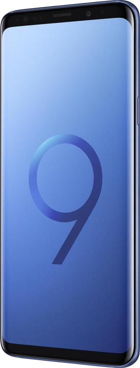 Actual product image Samsung Galaxy S9+ (64 GB, Coral Blue, 6.20", Hybrid Dual SIM, 12 Mpx, 4G)