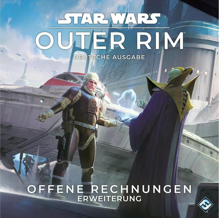 Actual product image FFG FFGD3008 - Star Wars: Outer Rim Open Bills, ages 12+ (DE expansion) (German)