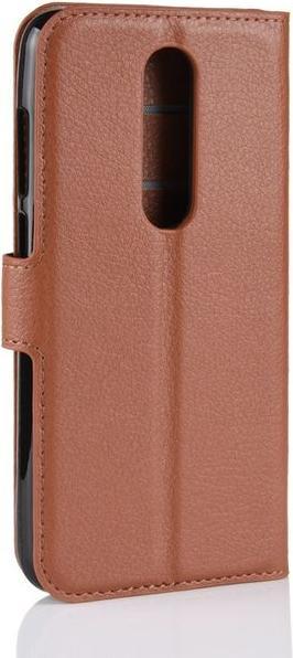 Produktbild MU Classic Litchi Leder Bookcover Series (Nokia 5.1 Plus)