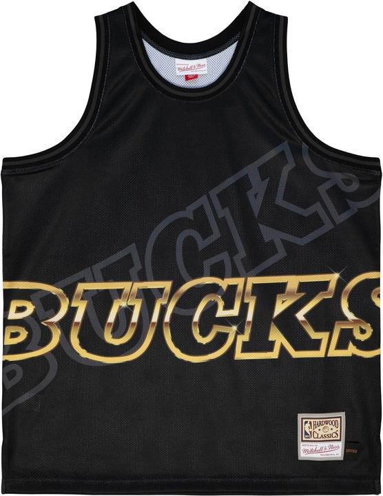 Produktbild Mitchell & Ness M&N Big Face 4.0 Fashion Tank Jersey Milwaukee Bucks - XL (XL)