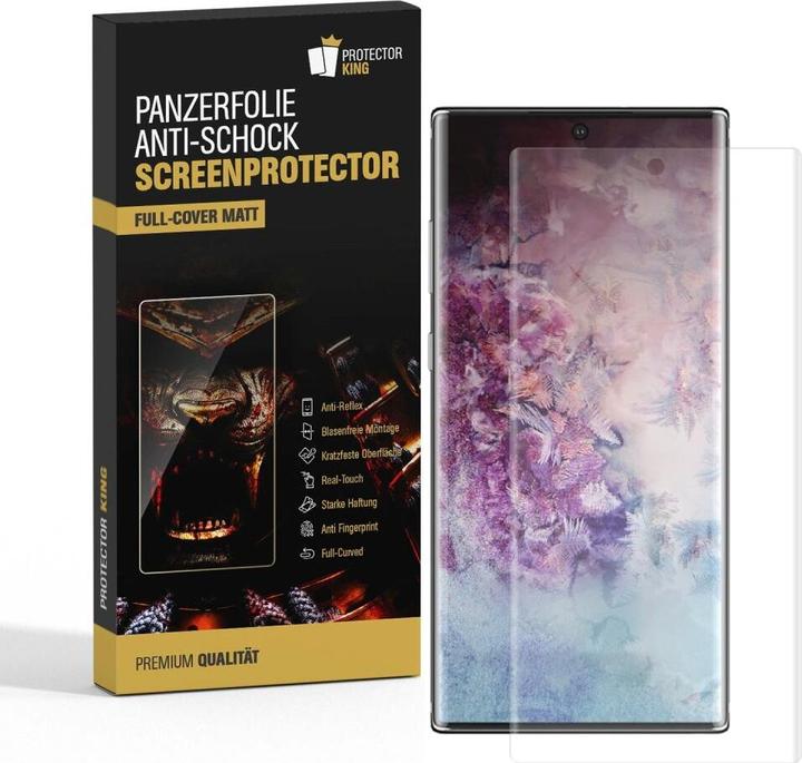 Produktbild Protectorking 6x Panzerfolie Anti-Shock matt entspiegelt (6 Stück, Samsung Galaxy Note 10 Plus)