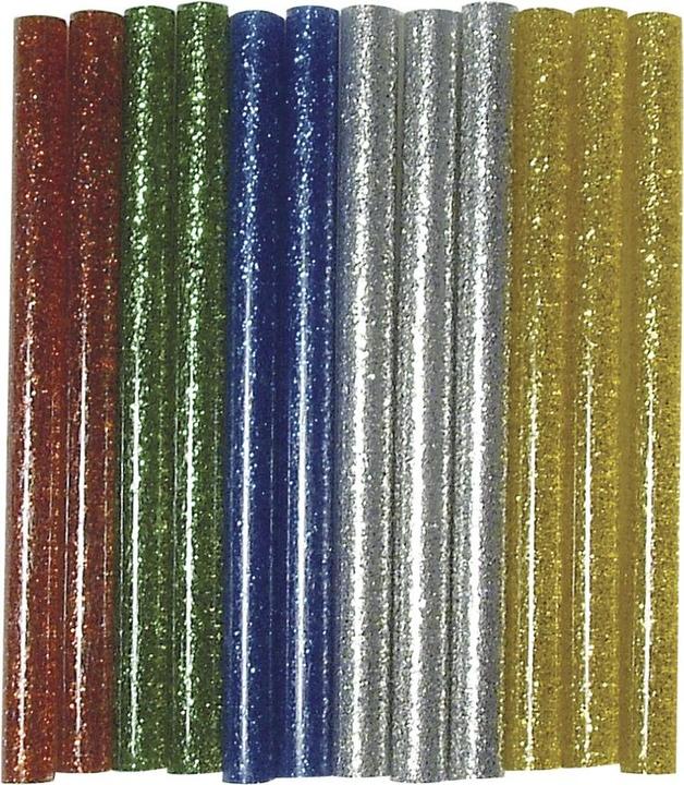 Rayher Glitter lijmsticks 7mm / 100 mm gemengd