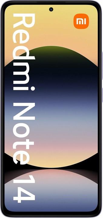 Image du produit Xiaomi Redmi Note 14 (256 Go, Mist Purple, 6.67", Double SIM hybride, 108 Mpx, 4G)