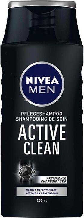 Nivea Men Active Clean (250 ml, Flüssiges Shampoo)