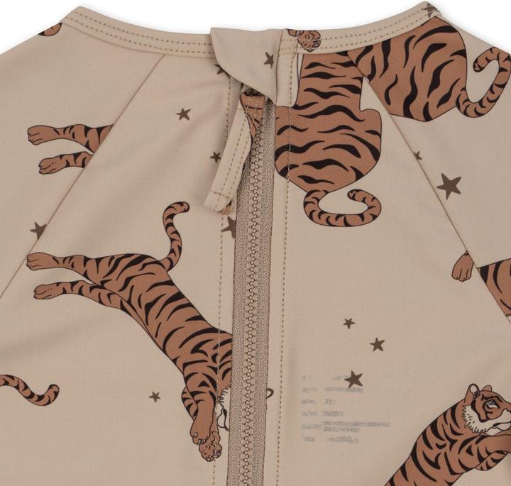 Actual product image Konges Slojd Aster swimming costume Onesie Tiger (80)