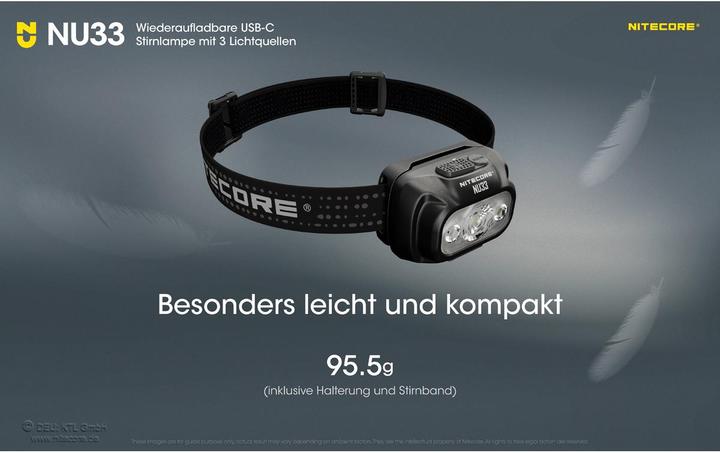 Produktbild Nitecore NU33 - 700 Lumen (700 lm)