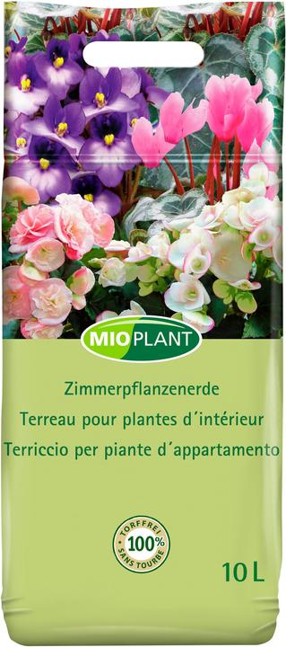 Image du produit Mioplant Terreau pour plantes d'intérieur (10 l, Sol sans tourbe)