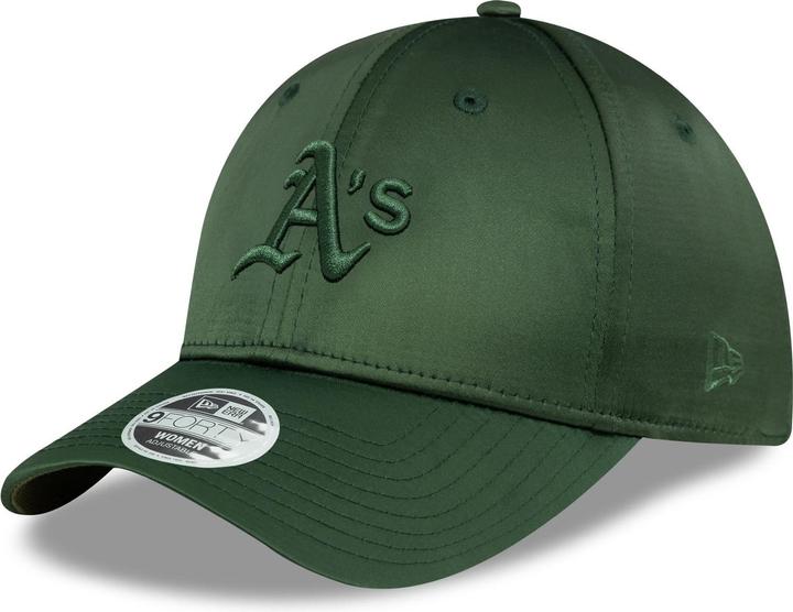 New Era 9Forty Damen Cap - SATIN Oakland Athletics grün