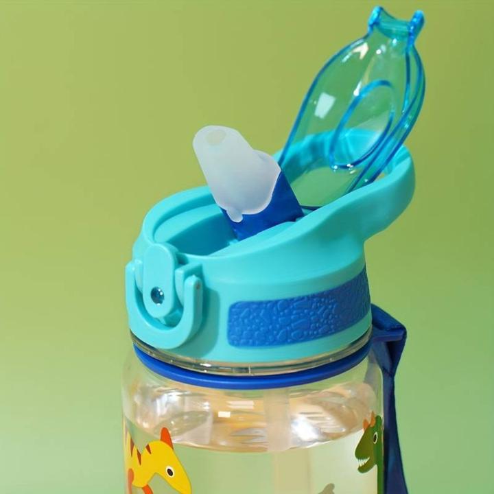 Produktbild Milkii Strohhalm-Flasche, 500 ml, Jungle (0.40 l)