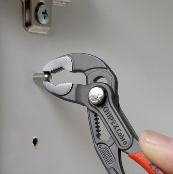 Actual product image Knipex Cobra water pump pliers set, DIN ISO 8976, 4 pieces