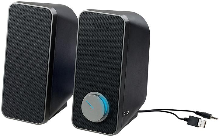 Produktbild Auvisio Stereo-Lautsprecher mit USB-Stromversorgung