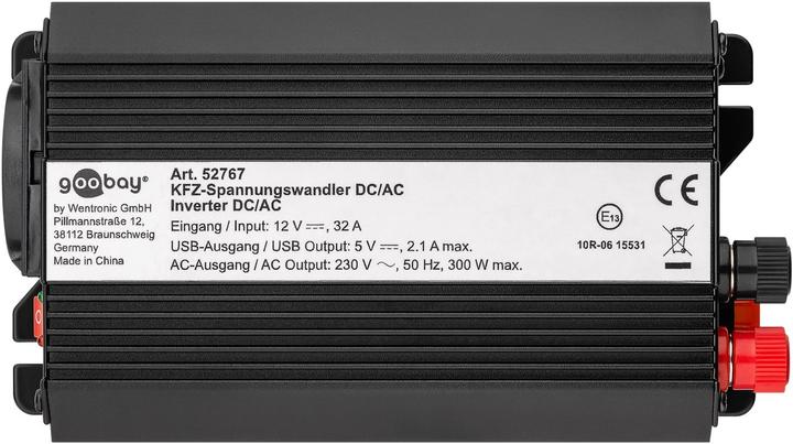 Immagine prodotto Goobay Convertitore di tensione per auto DC/AC