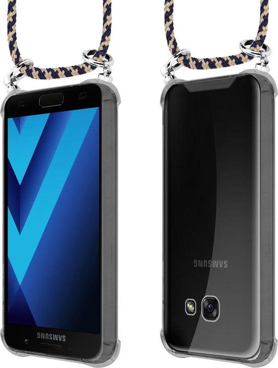 Produktbild Cadorabo TPU Handy Kette SILBER Cover