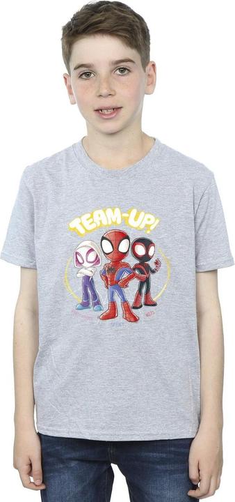Actual product image Boys Spidey And His Amazing Friends Sketch T-Shirt (116)