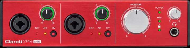 Actual product image Focusrite Clarett 2Pre (USB)