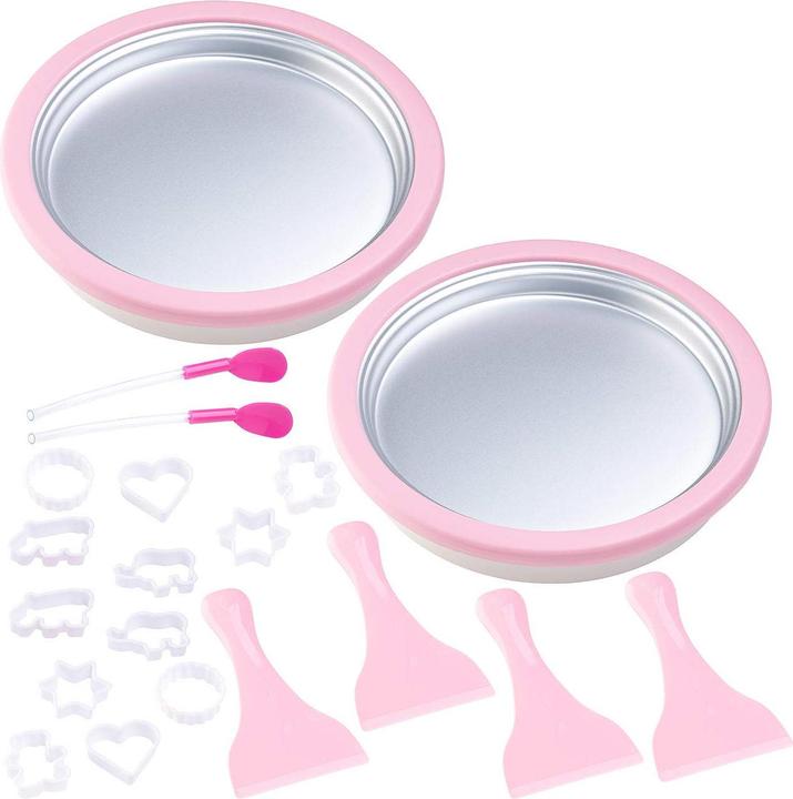 Immagine prodotto Tokio Kitchenware Set di 2 piastre Ice Teppanyaki per la preparazione di rotoli di gelato