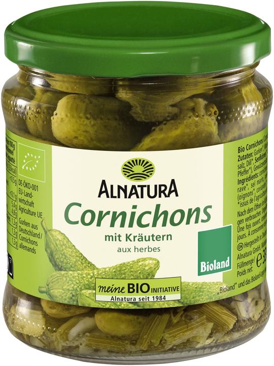 Produktbild Alnatura Bio Cornichons 330g (330 g)