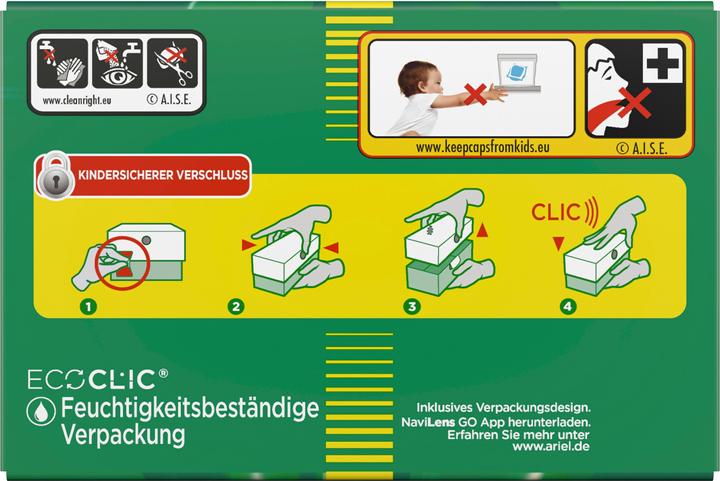 Immagine prodotto Ariel PODS All-in-1 (19 Cicli di lavaggio, Baccelli)