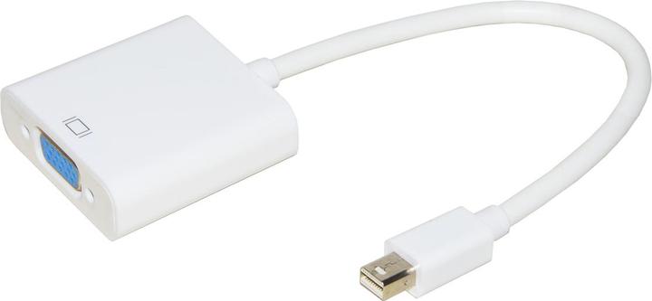 Produktbild Zubehör LKADAT14 Videokabel und Adapter 0,15 m VGA (D-Sub) Mini DisplayPort Weiss (Mini DP, VGA, 15 cm)