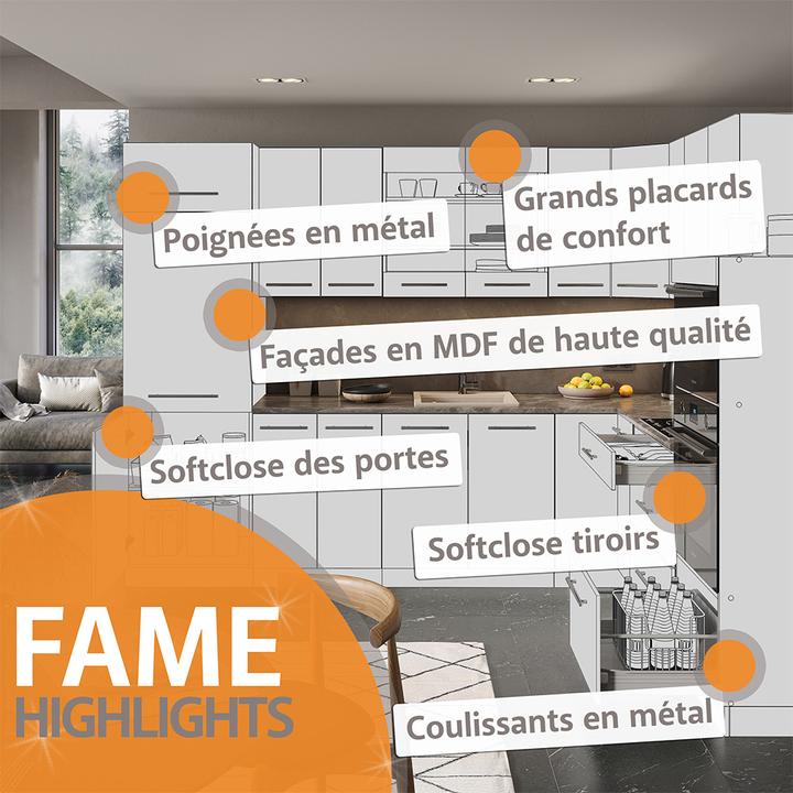Actual product image Vicco Fame-Line (90 x 82 x 81 cm)