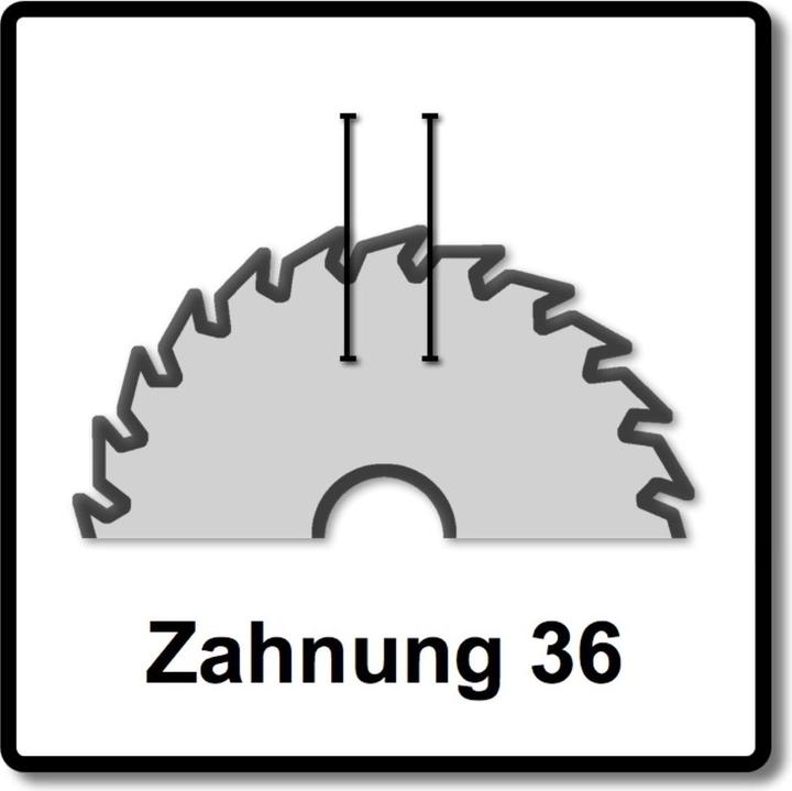 Produktbild Bosch Professional Zubehör Akku-Kreissägeblatt Expert for Wood, 165 x 1,5/1 x 20, 36 Zähne
