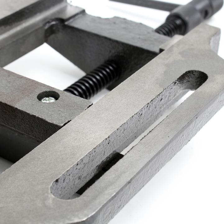 Actual product image Wiltec Machine Vice 200mm Uniaxial Workshop Workbench Bench Vice Milling Vice (200 mm)