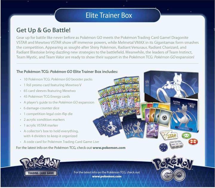 Produktbild Pokémon Pokémon GO (Deutsch, Elite / Top Trainer Box)