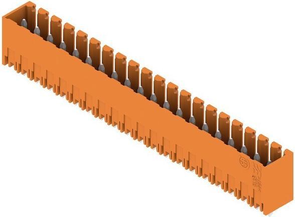 Productafbeelding Weidmüller Weidmller printplaatconnectoren oranje 1621820000 Inhoud: 20 stuks (1621820000)