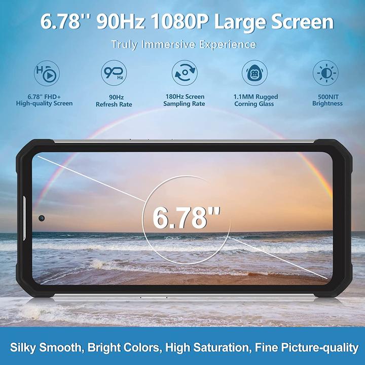 Image du produit Oukitel WP17 (128 Go, Noir, 6.78", 64 Mpx)